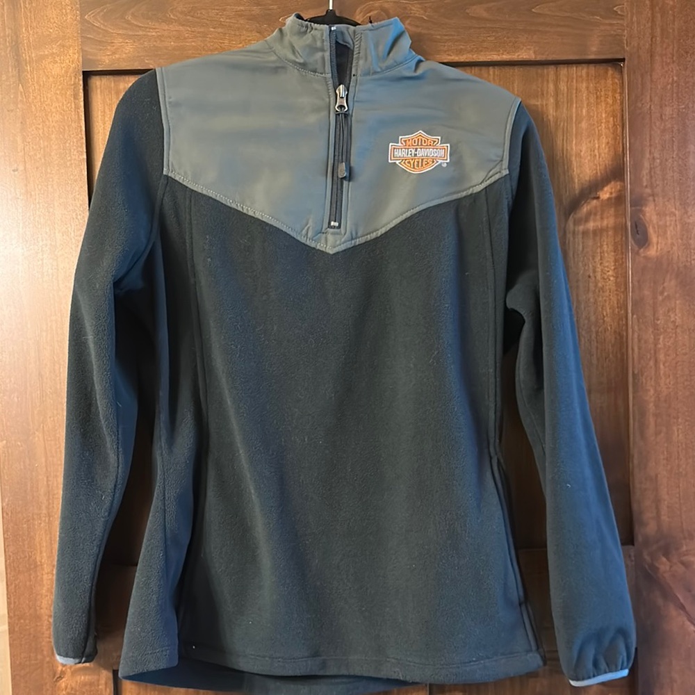 Harley-Davidson Two-Tone Half-Zip Pullover